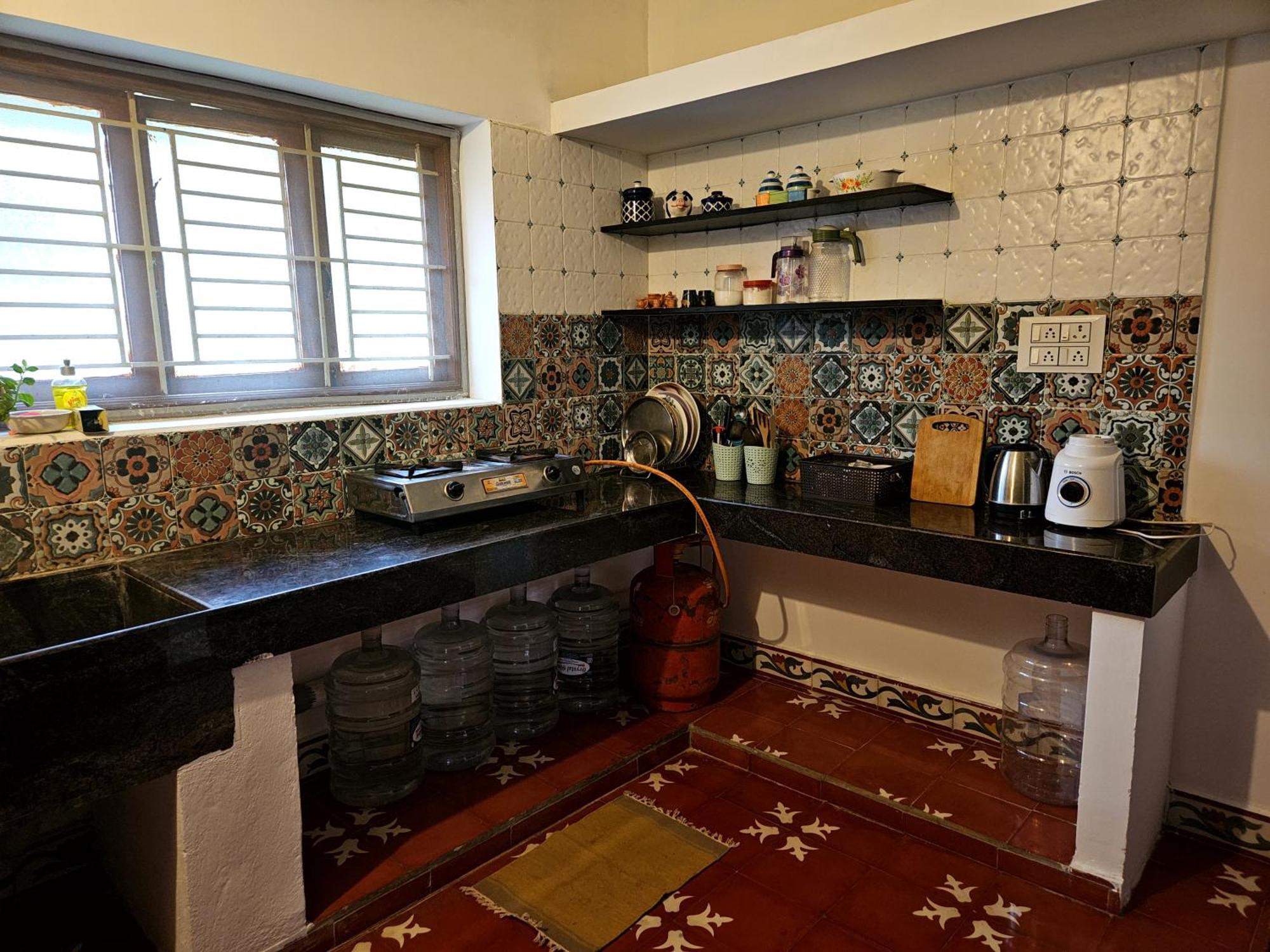 A Chettinad Villa In Coimbatore On The Way To Adiyogi And Nearer To Maruthamalai Buitenkant foto