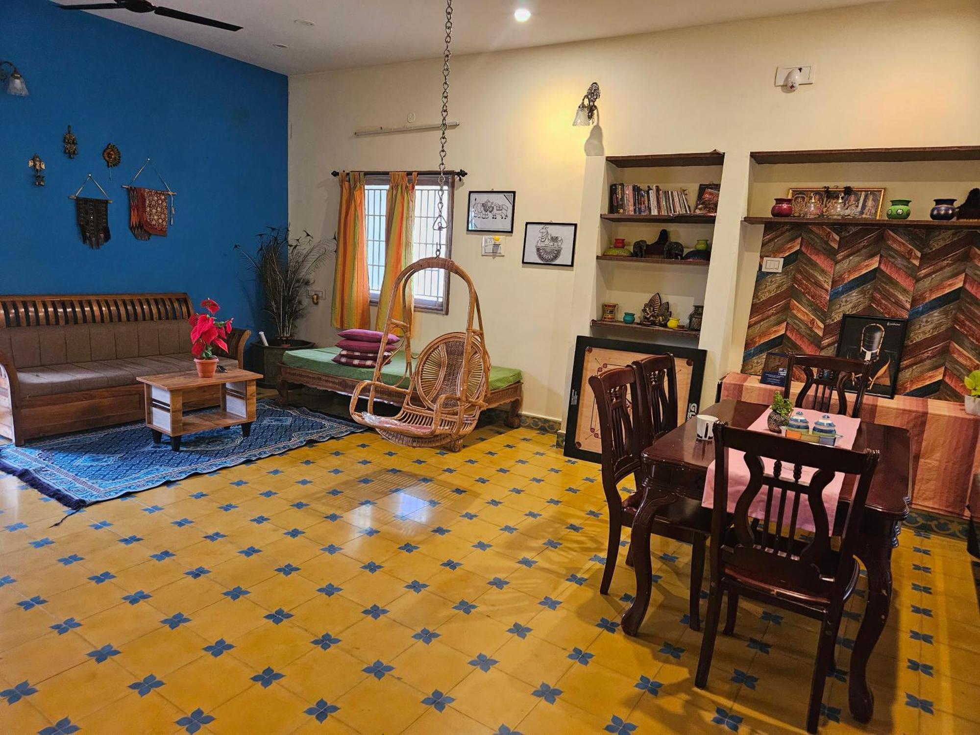 A Chettinad Villa In Coimbatore On The Way To Adiyogi And Nearer To Maruthamalai Buitenkant foto