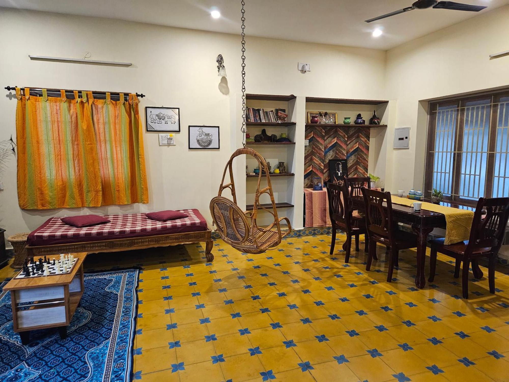 A Chettinad Villa In Coimbatore On The Way To Adiyogi And Nearer To Maruthamalai Buitenkant foto