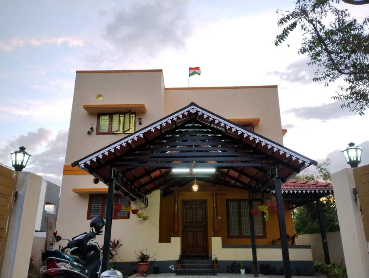 A Chettinad Villa In Coimbatore On The Way To Adiyogi And Nearer To Maruthamalai Buitenkant foto